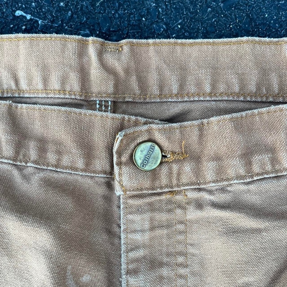 Vintage Carhartt baggy carpenter pants  size 34" x 34" - Picture 3 of 4